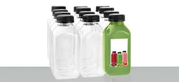 Juices bottles