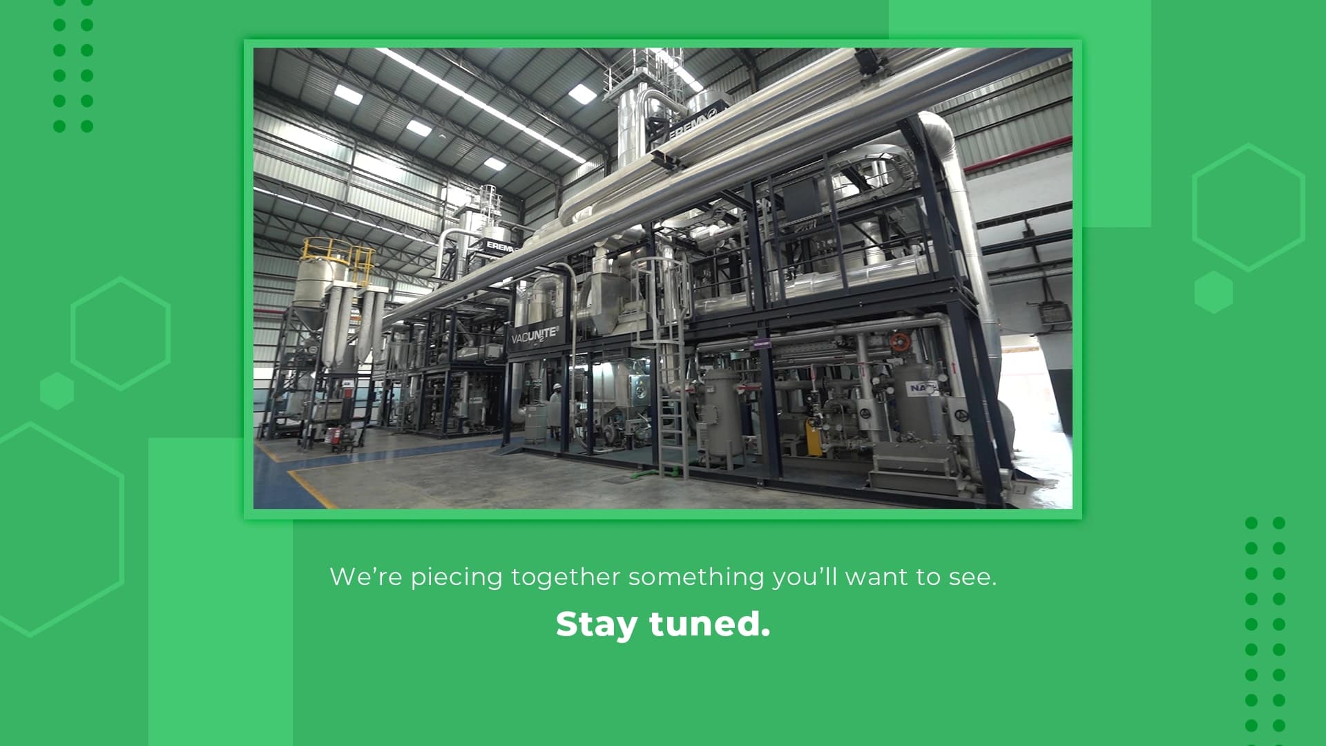 Coming soon: Food-Grade Resin process video